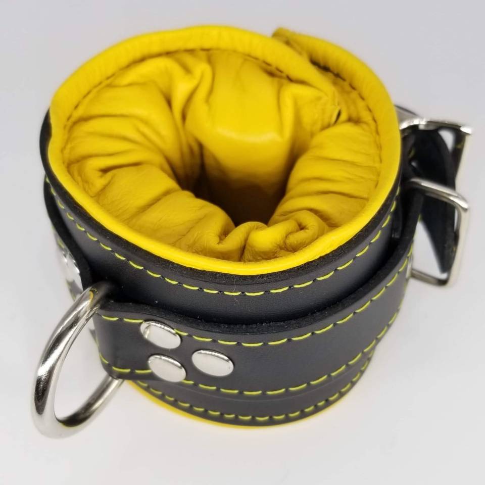 Padded Leather Wrist + Ankle Restraints